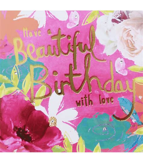 In this video u can learn how to make beautiful birthday card at home for your friend. Birthday Card - Have a Beautiful Birthday - Botanicals ...