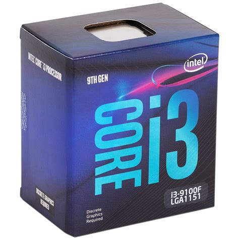 Procesador Intel Core I3 9100f De Novena Generación 360 Ghz Hasta 4