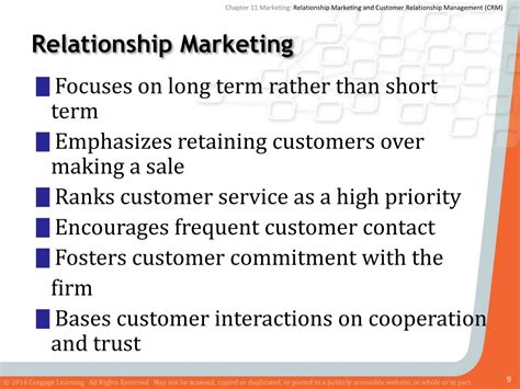Ppt Relationship Marketing And Customer Relationship Management Crm