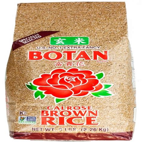 Botan® Calrose Brown Rice 5 Lb Food 4 Less