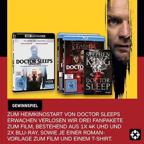 Gewinnspiel Zum Heimkinostart Von Doctor Sleeps Erwachsen Verlosen Wir Tolle Fanpakete Inkl