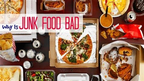 Although junk food and fast food makes you feel full and satisfied, they lack all the if you eat junk food every time you're hungry, you may feel chronically fatigued. Why is junk food bad for you? - 11 reasons