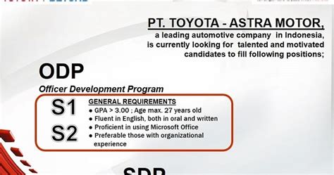 Pt astra daihatsu motor saat ini sedang membuka program internship (magang) lho untuk periode semangat siang sahabat adm careers. Psikotes Astra Daihatsu Motor