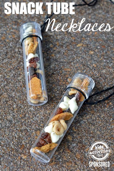 Snack Tube Necklaces