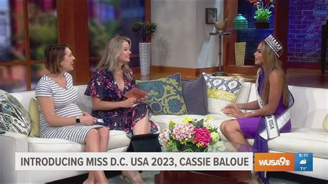 Meet Cassie Baloue Miss District Of Columbia Usa 2023