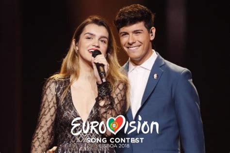 Eurovisión Los segundos de la realización del segundo ensayo de Alfred y Amaia