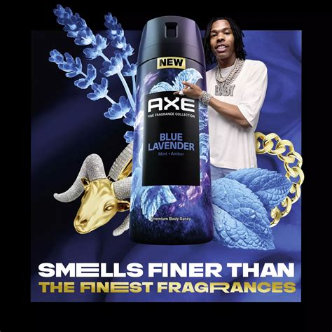 axe fine fragrance collection premium deodorant body spray for men blue lavender shop