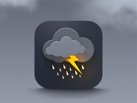 With aesthetic app, you can now customize your app icons with the colors, themes, styles created based on trend, aesthetic, and fantastic icon designs. Final weather icon. | Creative, The white and Rain