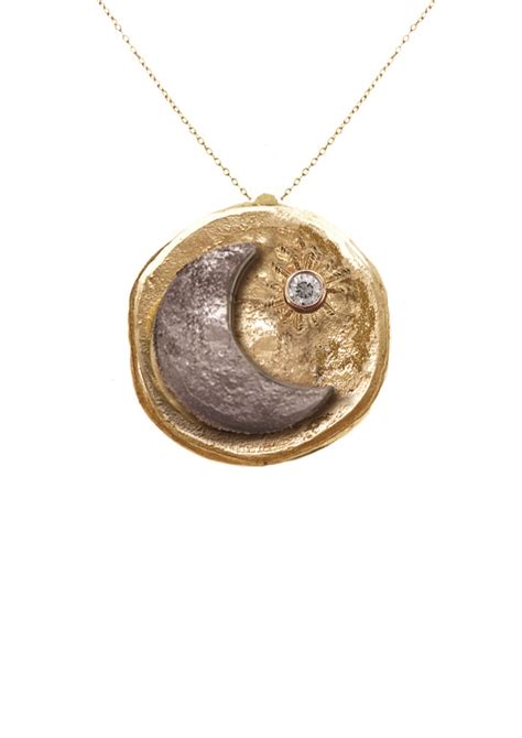 ‘crescent Moon Amulet Anna Loucah