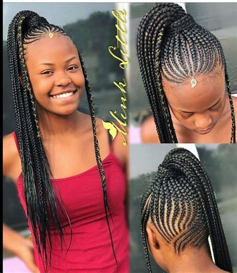 The final hairdo will have a wow effect on people. 40 Ghana Braids Styles and Ideas with Gorgeous Pictures