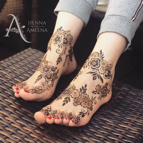 Latest Beautiful Feet Mehndi Design Mehndi Designs For Bridal Foot My