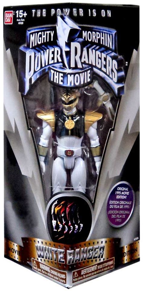 Mighty Morphin Power Rangers The Movie White Ranger Exclusive 5 Action