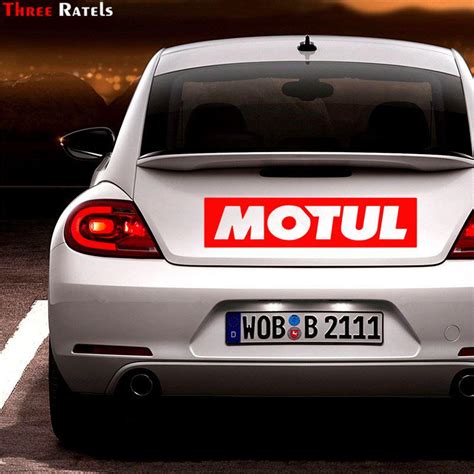 Buy Three Ratels Zfc494 Car Styling Car Sticker Motul Voiture Course Autocollants Auto Moto