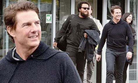 Tom Cruise S Son Connor Makes Rare Public Appearance With His Father Flipboard