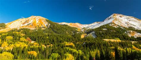 Alpine Scenery In High Mountains In Telluride Colorado In Summer