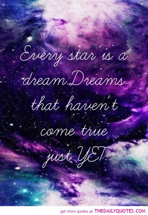 Starry Dream Quotes Quotesgram