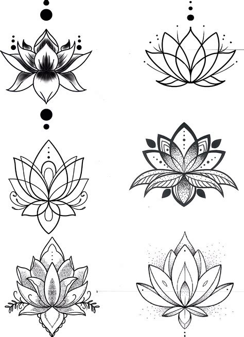 Dessin Fleur De Lotus The Lotus Is A Symbol Of Purity And It Blooms