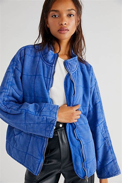 Dolman Quilted Knit Jacket