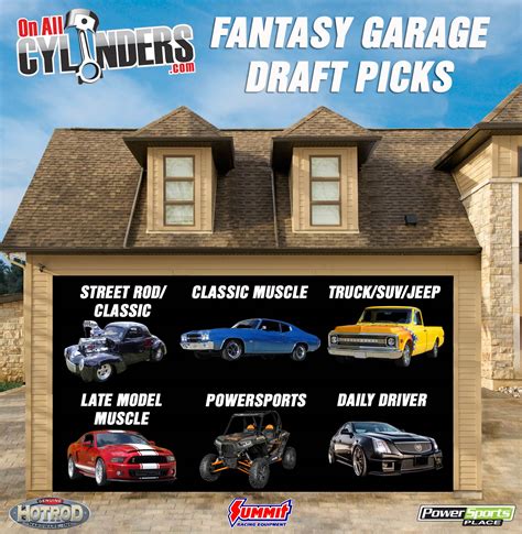 We Asked You Draftedthe 2013 Ultimate Fantasy Garage Onallcylinders