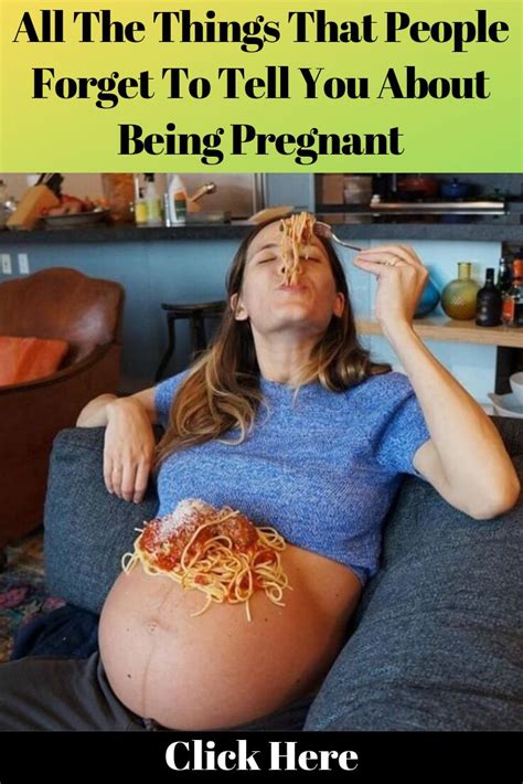 All The Things That People Forget To Tell You About Being Pregnant
