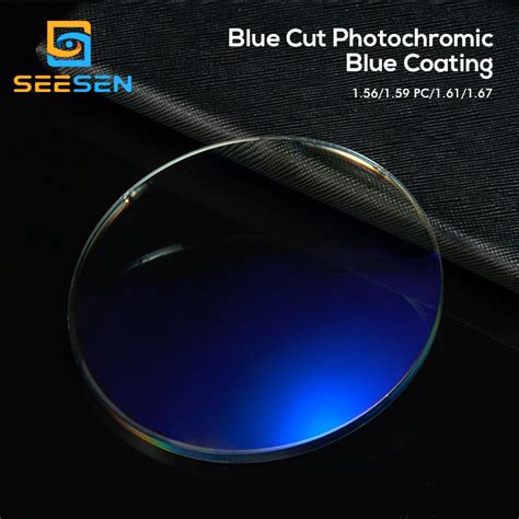 1 61 Uv420 Blue Cut Photochromic Film Optical Lenses Blue Light Blocking Glasses Lens China
