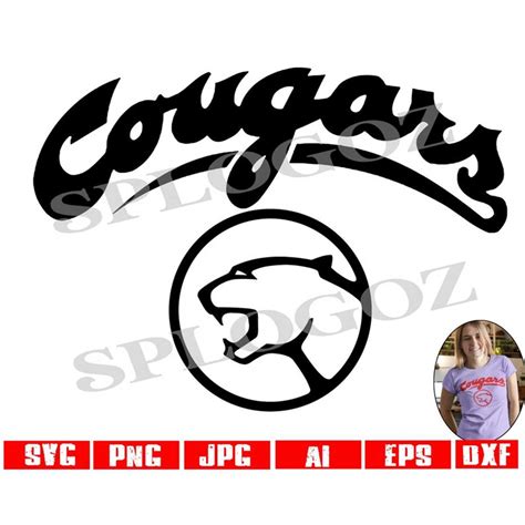 Cougars Svg Cougar Svg Cougar Mascot SVG Cougar Logo Svg Inspire