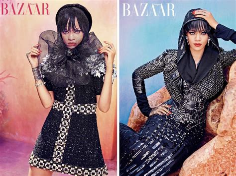Fashion Rihanna Stuns In Harpers Bazaar Arabia Exclusive Kat