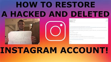 It will ask for a reason for deleting your instagram account. HOW TO RESTORE A HACKED AND DELETED INSTAGRAM ACCOUNT! PROOF! - YouTube