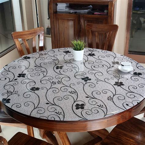 Clear Pvc Table Cover Protector Non Slip Table Pads For Dining Room
