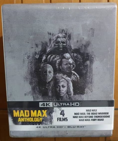 Mad Max Anthology Steelbook Boxset K Ultra HD Bluray Hobbies Toys Music Media CDs