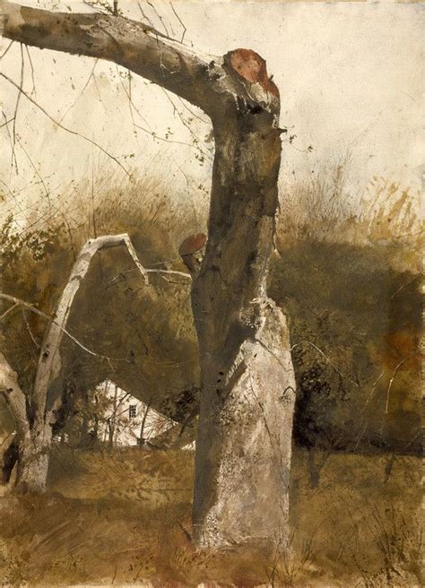 Early Spring Ca1963 Watercolor And Drybrush Andrew Wyeth Andrew