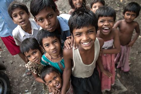 Brett Cole Photography Happy Children In A Slum Area In Taratala