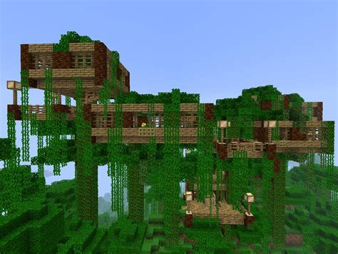 Imgur Post Imgur Minecraft Jungle House Minecraft Treehouses Cool