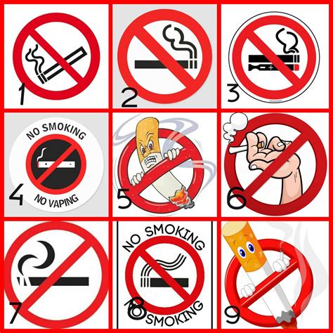 Formulir evaluasi kepatuhan larangan merokok. Poster Larangan Merokok Lukisan - Namun bunyi larangan ...