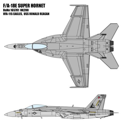 I hope you like this plane. FA-18E Super Hornet - VFA-115 by BoggeyDan on DeviantArt