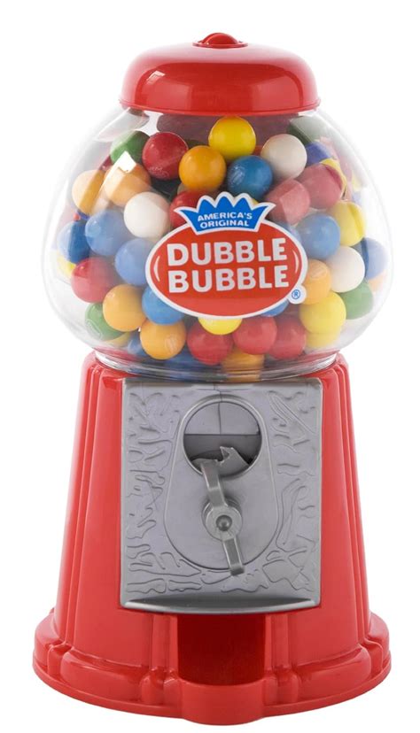 NEW Classic Red Bubble Gum Machine Bank Gumball 8 5 Inch Tall EBay