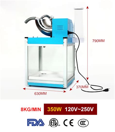 Commercial Ice Block Crusher Machines Stainless Steel Small Portable