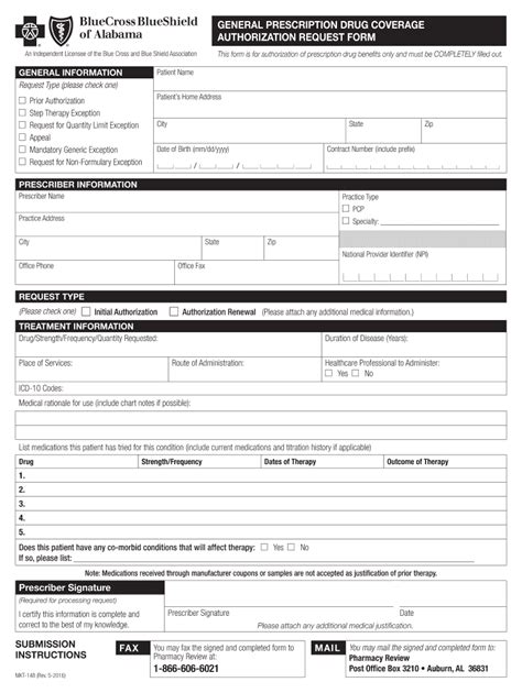 Bcbs Alabama Prior Authorization 2016 2024 Form Fill Out And Sign