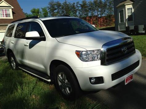 Buy Used 2012 Toyota Sequoia 2wd Platinum Edition Buckets Has