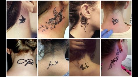 Top 187 Tattoo Designs For Girls On Neck