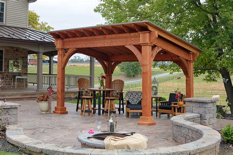 Outdoor Pavilions For The Backyard Customizable Styles Penn Dutch