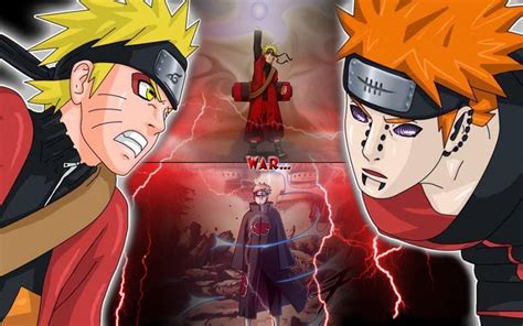 Naruto Vs Pain Wallpapers Wallpaper Cave