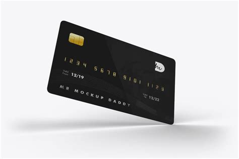 In such cases, make a credit card payment to free up a portion of your limit, and thus unblock your card. Free Credit Card Mockup - Mockup Daddy