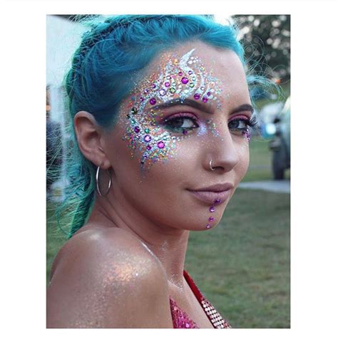 Festival Face Paint Festival Makeup Glitter Festival Makeup