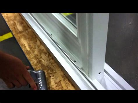 This video shows you how to take apart sliding glass doors. Paradigm Windows Removing Stationary Panel On Patio Door ...