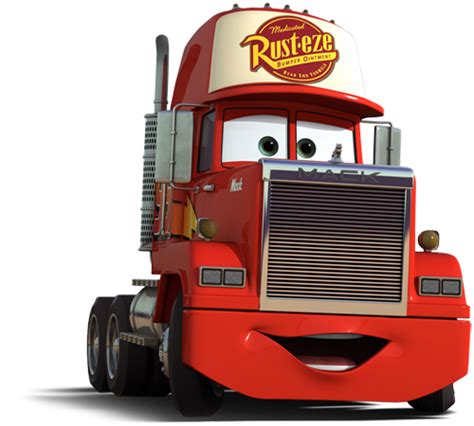Mack Is A Character In Disneypixars 2006 Film Cars Its 2011 Sequel