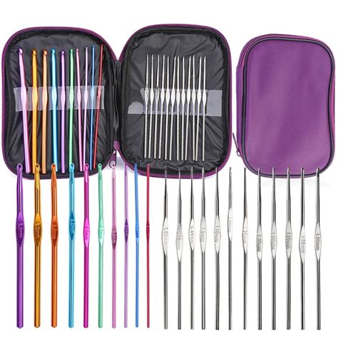 22pcs crochet hook pouch ibrahim store