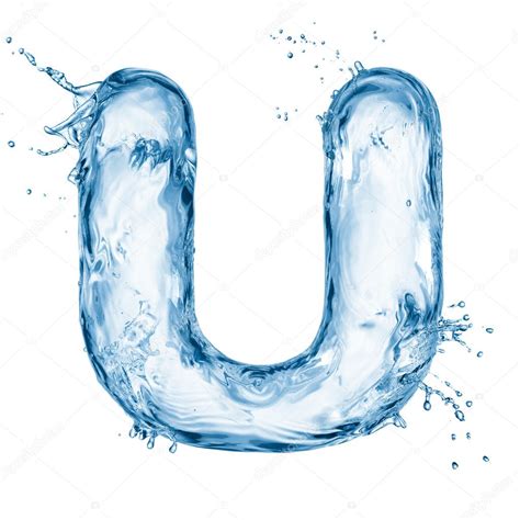 Letter Of Water Alphabet — Stock Photo © Irochka 7544012
