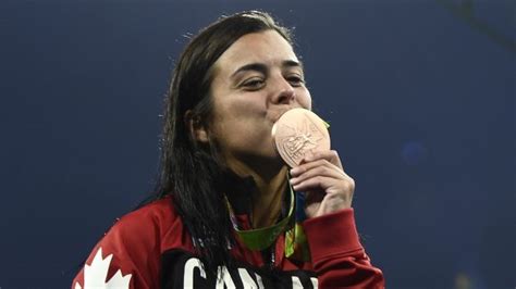 Canadas Meaghan Benfeito Won A Bronze Medal In Womens 10 Metre