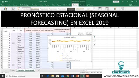 Tutorial Pronóstico Estacional Seasonal Forecasting Youtube